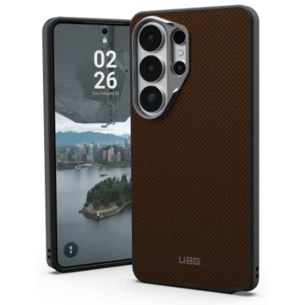 Urban Armor Gear UAG Samsung Galaxy S26 Ultra Fibr Armr w/Magnet Case - Orange/Charcoal