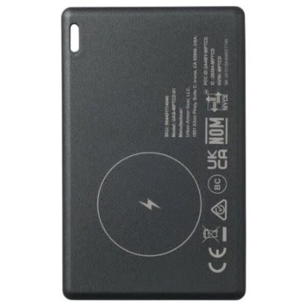 Urban Armor Gear UAG Metropolis Apple + Android Find Me Tracker Card - Black Hexagon