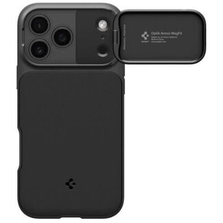 Spigen Spigen iPhone 17 Pro Optik Armor Magfit Black
