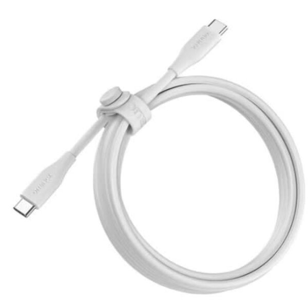 Otterbox OtterBox Silicone 60W USB-C to USB-C 6ft Cable White