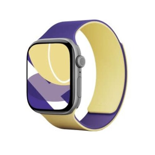 MOFT Apple Watch 42mm MOFT Snap Duo Watch Band Strike Yellow/Poise Purple