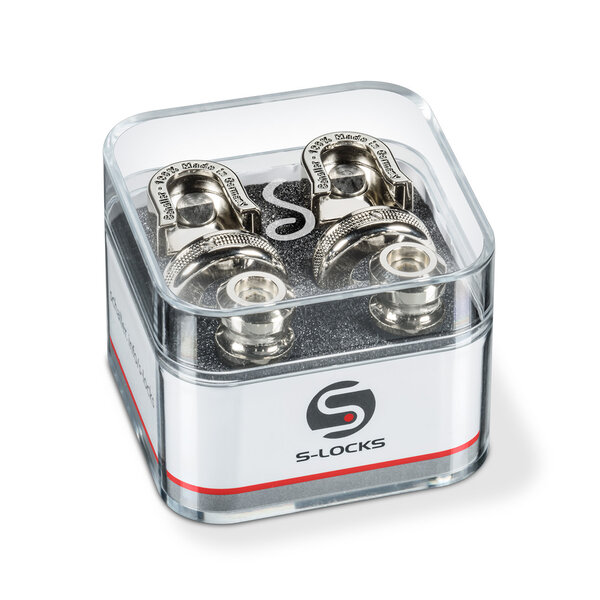 Schaller Schaller Security Strap Lock Set Chrome (pair)