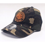 Custom Lids Sounds & Systems Crowns Dad Hat - Camo/Orange