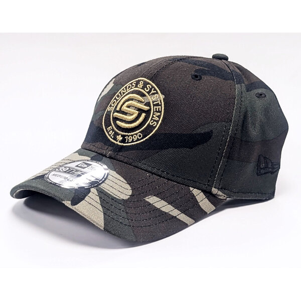 New Era Sounds & Systems New Era Cap - Camo/Gold L/XL