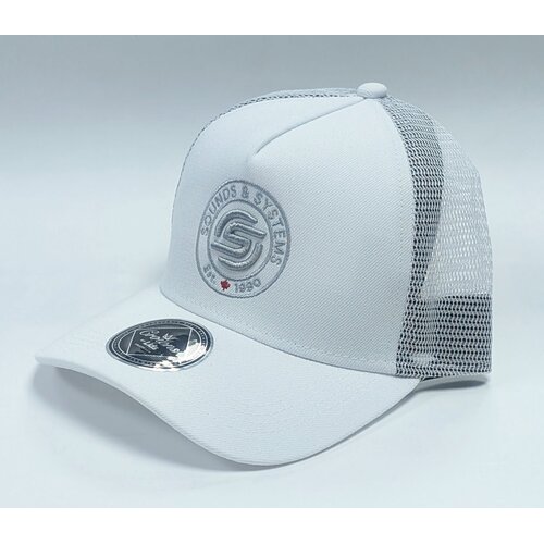 Custom Lids Sounds & Systems Crowns A-Frame Trucker - White