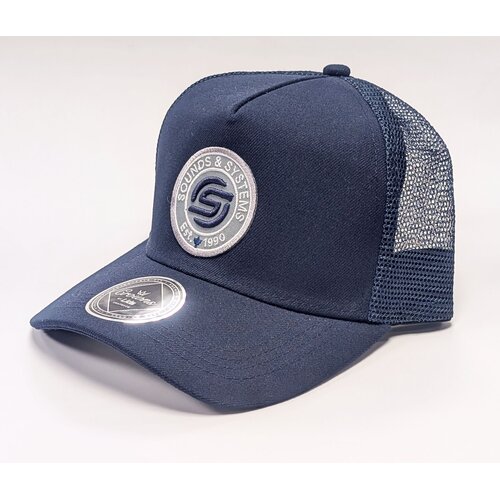 Custom Lids Sounds & Systems Crowns A-Frame Trucker - Navy