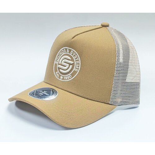 Custom Lids Sounds & Systems Crowns A-Frame Trucker - Wheat