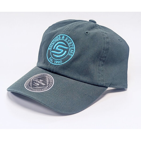 Custom Lids Sounds & Systems Crowns Dad Hat - Dark Green/Teal