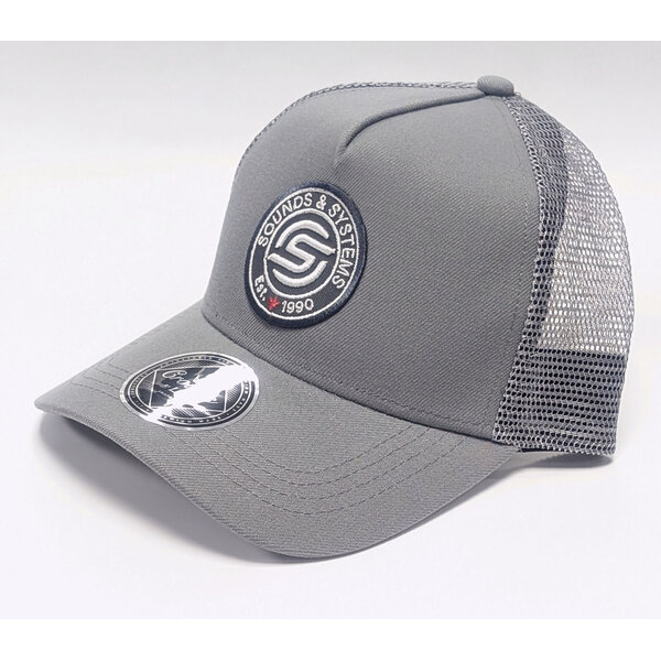 Custom Lids Sounds & Systems Crowns A-Frame Trucker - Grey