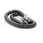 Ultralink Ultralink Home Phone Coil Cord - Black - 3.6m/12ft