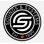 Sticker Mule Sounds & Systems Logo Sticker 2.95" Circular