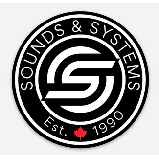 Sticker Mule Sounds & Systems Logo Sticker 2.95" Circular