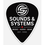 Sticker Mule Sounds & Systems Guitar Pick Sticker 3.18"x3.94"h