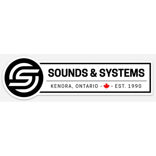 Sticker Mule Sounds & Systems Banner Sticker 7.4x1.12"