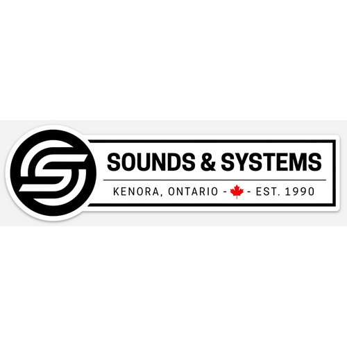 Sticker Mule Sounds & Systems Banner Sticker 7.4x2.12"