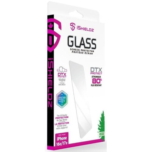 iShieldz iShieldz DTX Tempered Glass Screen Protector for iPhone 17e / 16e