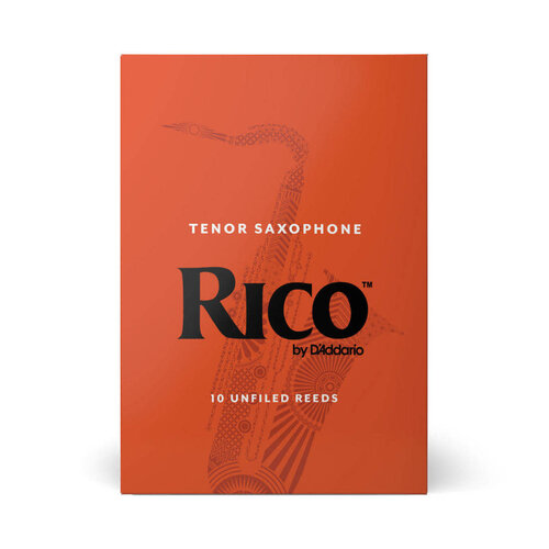 D'Addario RKA1030 Tenor Saxophone Unfiled Reeds Strength 3.0 (10-Pack)