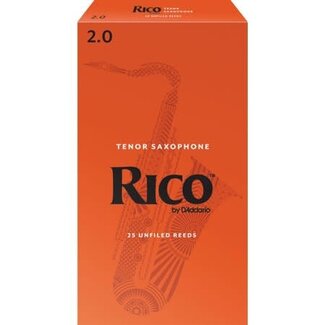 RICO Tenor Saxophone Reeds Size 2.0 (Box of 25)