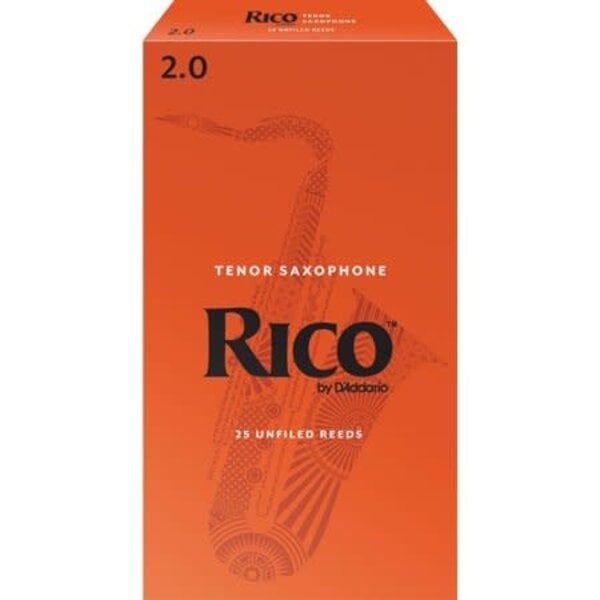 RICO Tenor Saxophone Reeds Size 2.0 (Box of 25)