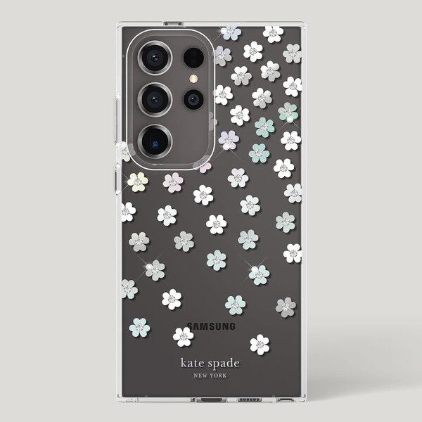 Kate Spade Kate Spade Protective Hardshell Case Scattered Flowers Samsung Galaxy S24 Ultra 5G