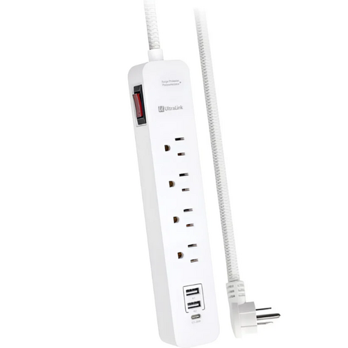 Ultralink Ultralink Performance Surge Protector 4 AC Outlet + 3 USB