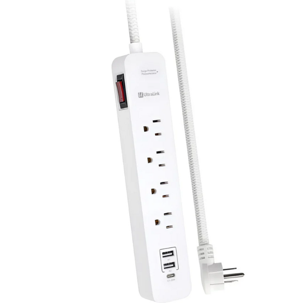 Ultralink Ultralink Performance Surge Protector 4 AC Outlet + 3 USB