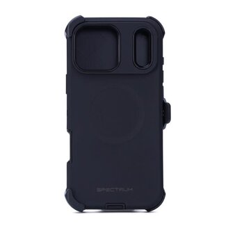 iPhone 17 Pro SPECTRUM Prime + Holster Case w/Magnets Black