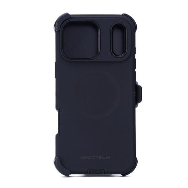 iPhone 17 Pro SPECTRUM Prime + Holster Case w/Magnets - Black