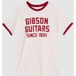 Gibson ''Since 1894'' Ringer Tee White/Red