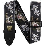 Ernie Ball Ernie Ball 2'' Jacquard Guitar Strap - White Blossom