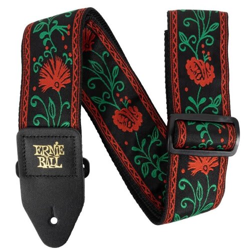 Ernie Ball Ernie Ball 2'' Jacquard Guitar Strap Western Rose