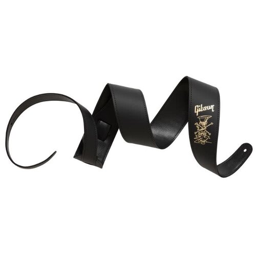 Gibson Slash Premium Leather Guitar Strap Gold