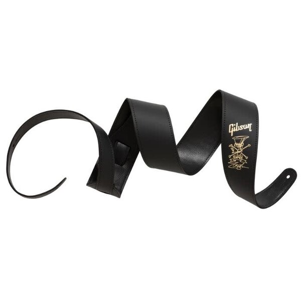 Gibson Slash Premium Leather Guitar Strap Gold