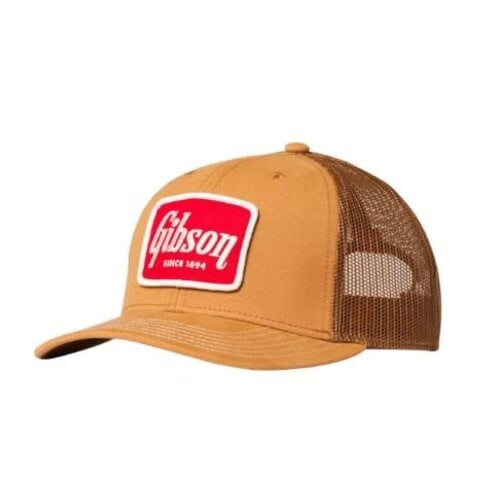 Gibson Canvas Trucker Hat Tan