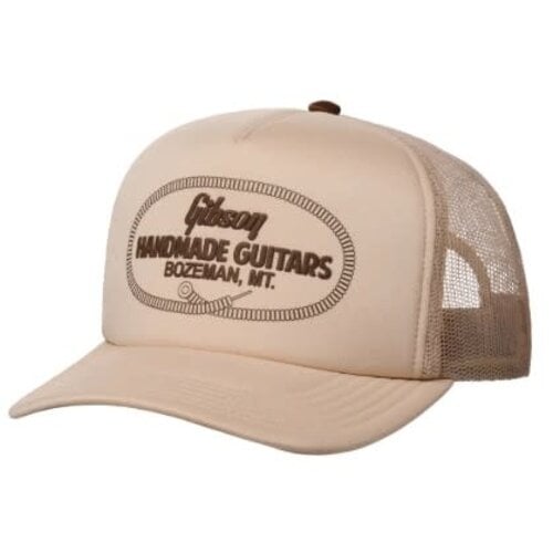 Gibson Bozeman, MT Foam Trucker Hat Tan