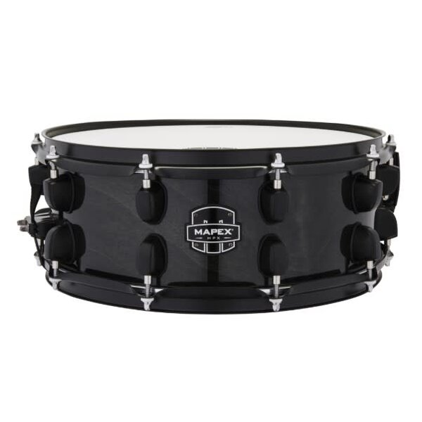 Mapex Mapex MPX 14x5.5'' Maple/Poplar Hybrid Shell Snare Drum Transparent Midnight Black