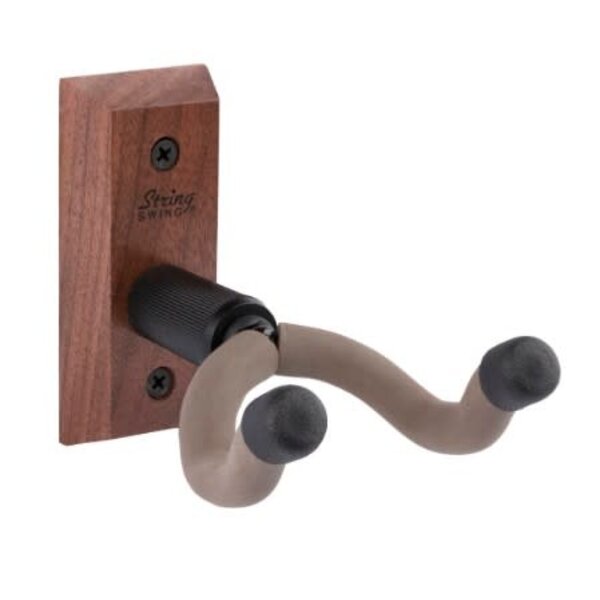 WD Music WD Music String Swing Hardwood Home and Studio Guitar Keeper Black Walnut