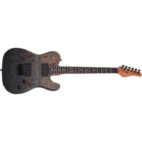 Schecter Schecter PT Standard Electric Guitar Black Fade Burst Burl