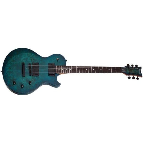 Schecter Schecter Solo-II Standard Electric Guitar, Ocean Blue Burst
