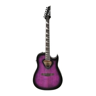 Ibanez Ibanez Altstar Acoustic-Electric Guitar Transparent Violet Sunburst High Gloss