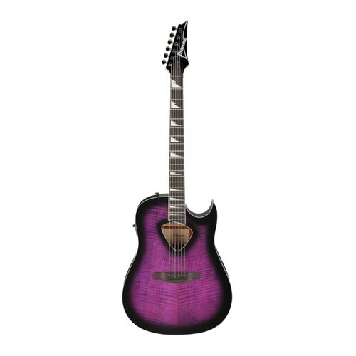 Ibanez Ibanez Altstar Acoustic-Electric Guitar Transparent Violet Sunburst High Gloss