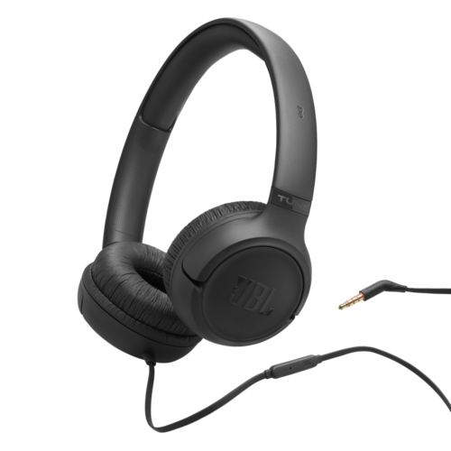 JBL JBL Tune 530 Wired On-Ear Headphones Black