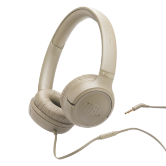 JBL JBL Tune 530 Wired On-Ear Headphones Beige