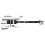 Schecter Schecter Synyster Standard Electric Guitar, Gloss White w/Black Pinstripes