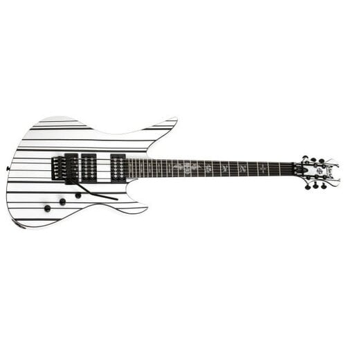 Schecter Schecter Synyster Standard Electric Guitar Gloss White w/Black Pinstripes