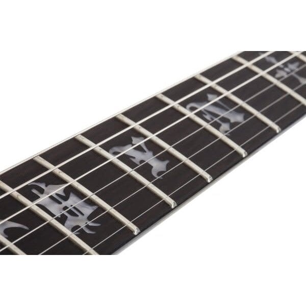 Schecter Schecter Synyster Standard Electric Guitar, Gloss White w/Black Pinstripes