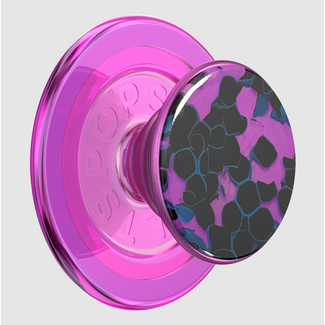PopSockets PopSockets PopGrip for MagSafe Round with Adapter Acetate Purple Prism