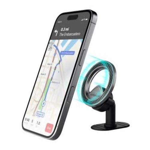 HyperGear Mag Grip Pro Magnetic Phone Mount w/Adhesive Base