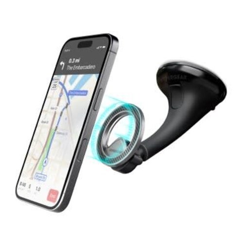 HyperGear Mag Grip Pro Magnetic Phone Mount w/Suction Base