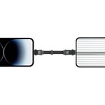 RollingSquare Rolling Square inCharge XS-240W 4in1 Ultra Fast Charging Keyring Cable Grey
